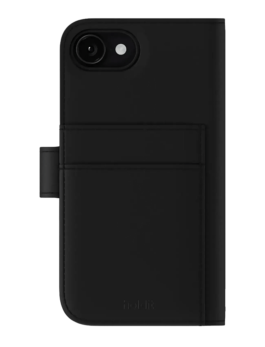 Holdit - Wallet Case MagSafe Plus iPhone 17e/16e - telefonide ümbrised - black - 2