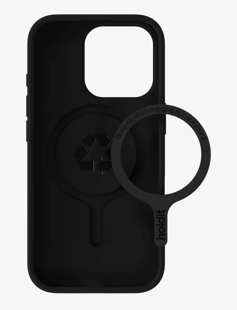 Holdit - Soft Magsafe Case Black - handycover - black - 2