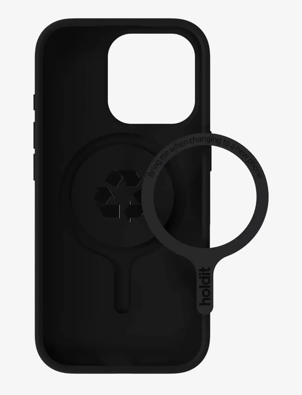 Holdit - Soft Magsafe Case Black - mobilskal - black - 2