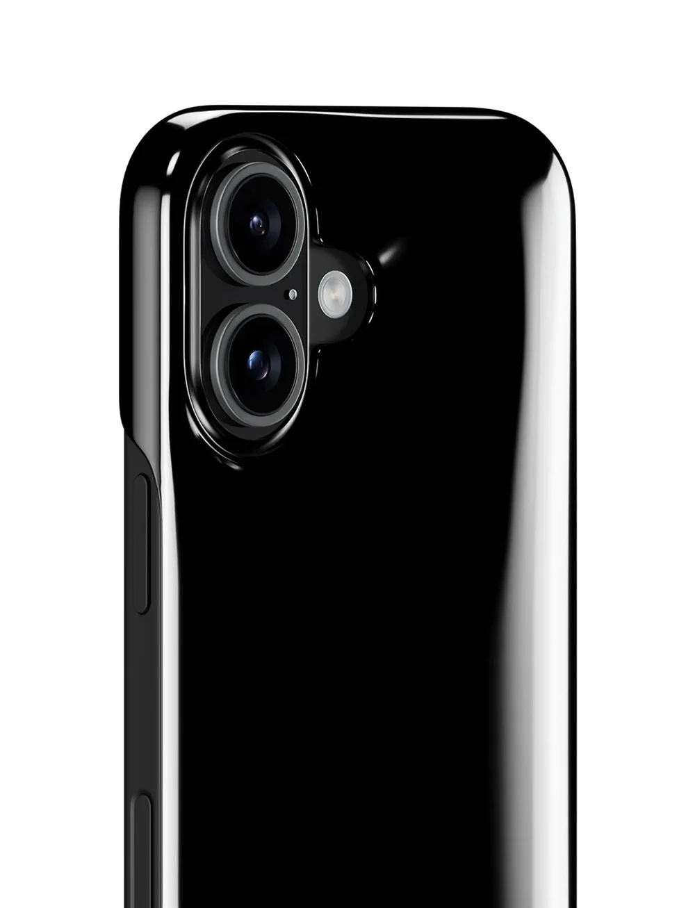 Holdit - Puffy Case iPhone 16 - mobilskal - black - 3