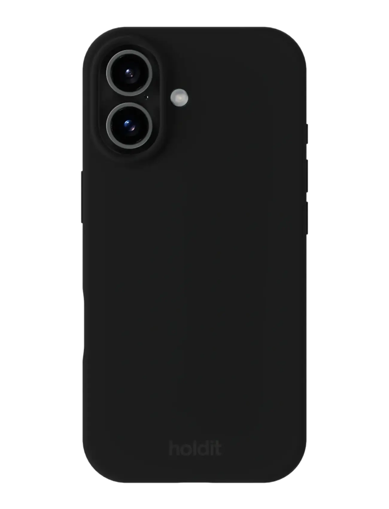 Holdit Silicone Case iPhone 17 Pro - Mobile accessories - BLACK / black