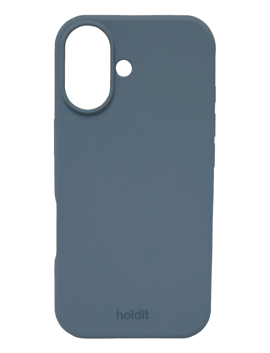 Holdit - Silicone Case iPhone 17 - mobilskal - pacific blue - 0