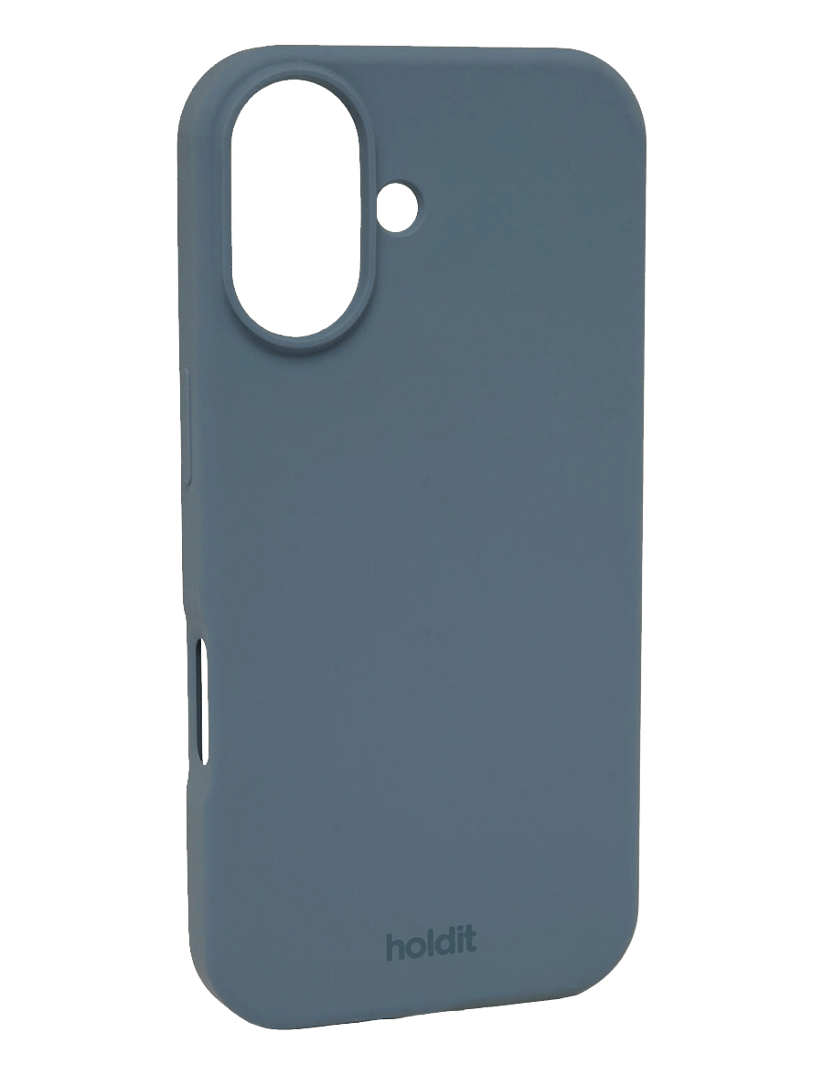 Holdit - Silicone Case iPhone 17 - mobilskal - pacific blue - 2