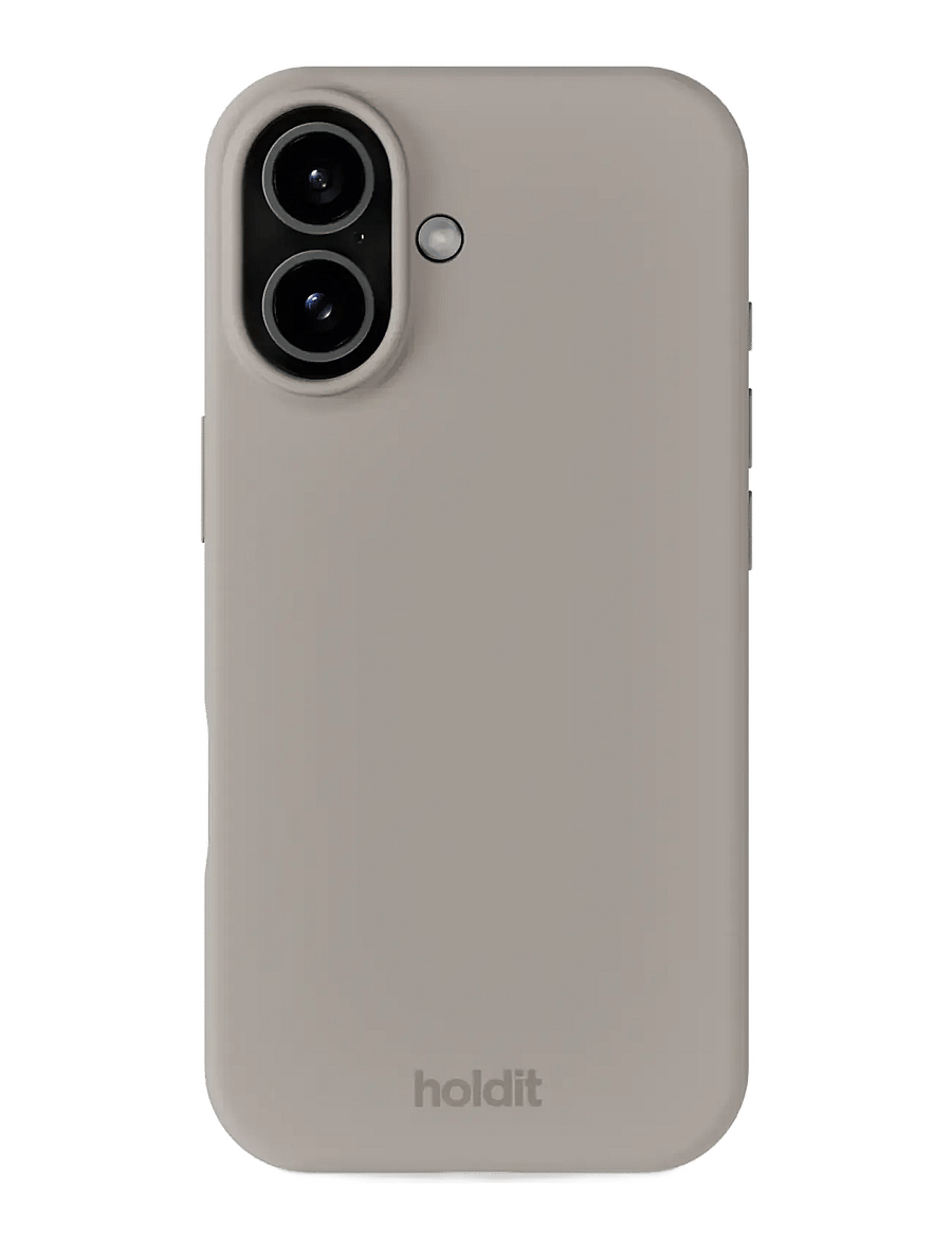 Holdit - Silicone Case iPhone 17 - telefonide ümbrised - taupe - 0