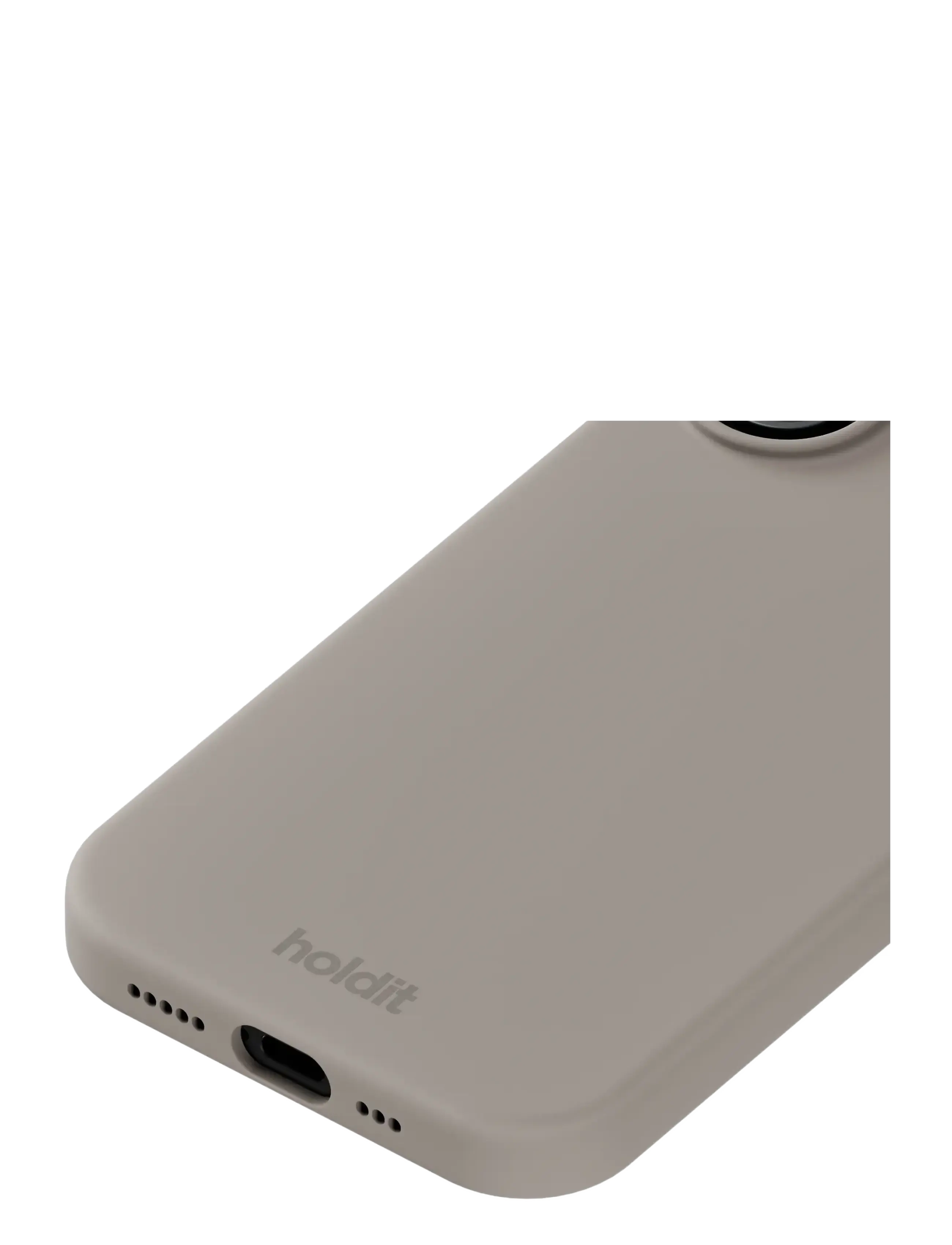 Holdit - Silicone Case iPhone 17 - telefonide ümbrised - taupe - 1