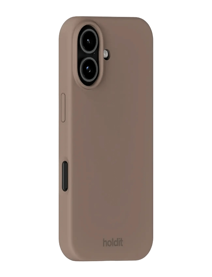 Holdit - Silicone Case iPhone 17 - mobilskal - mocha brown - 1