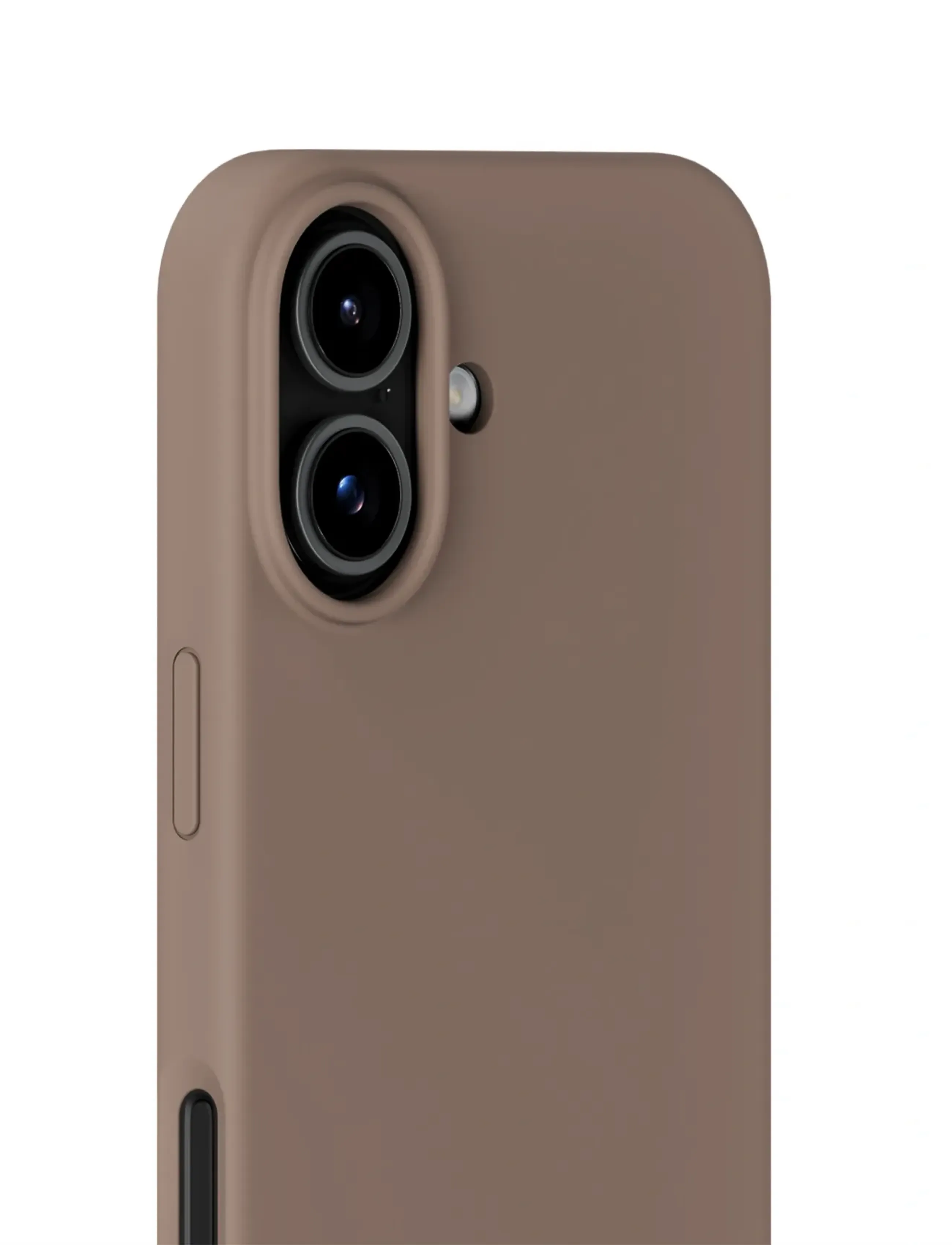 Holdit - Silicone Case iPhone 17 - lowest prices - mocha brown - 2