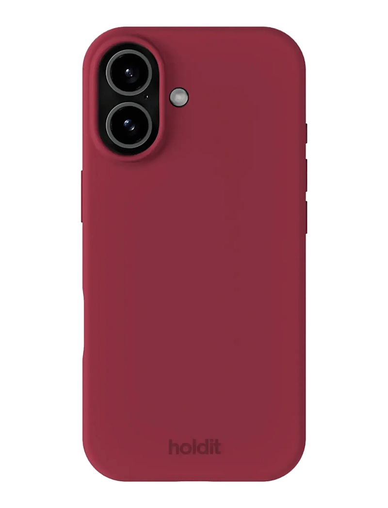 Holdit - Silicone Case iPhone 17 - handycover - red velvet - 0