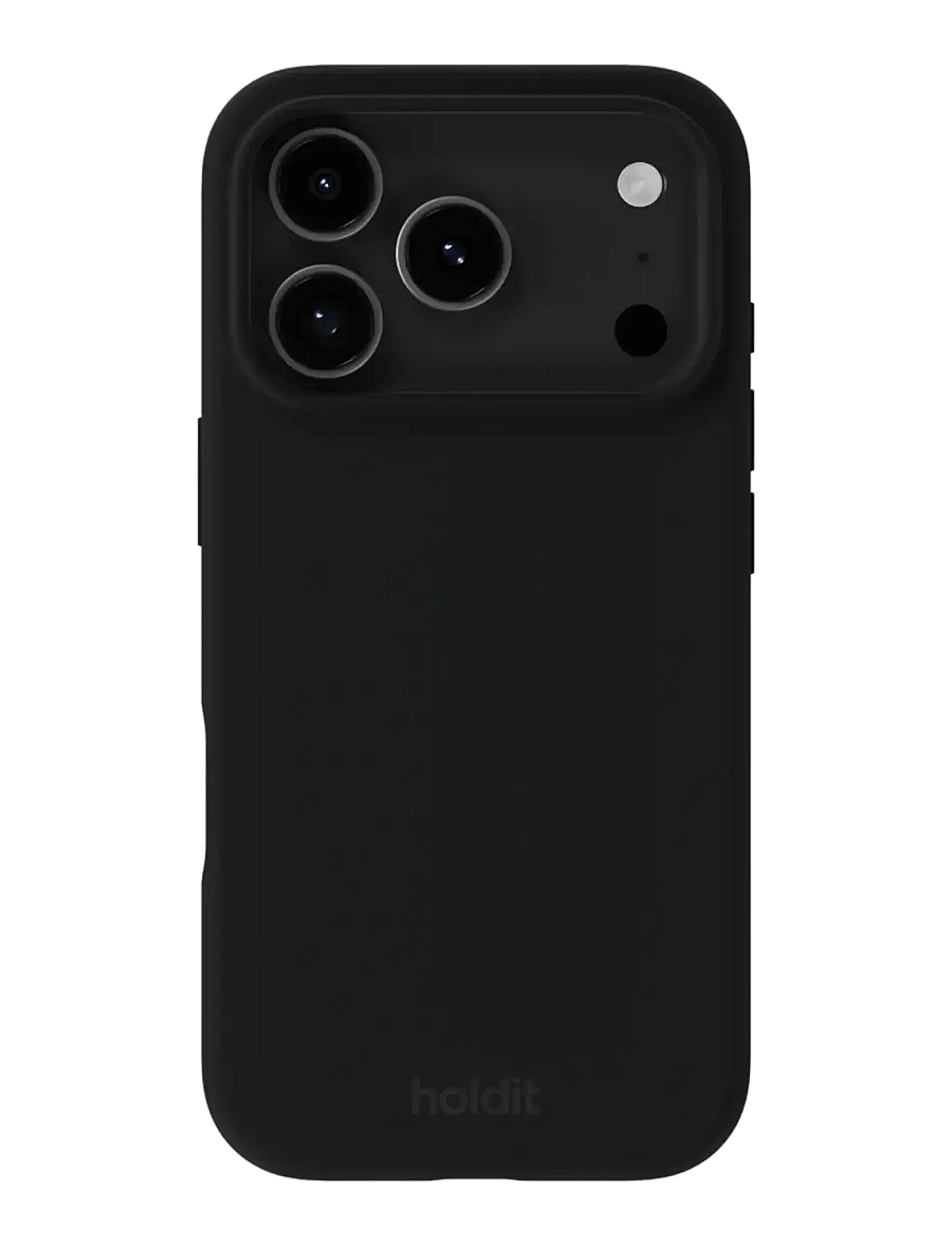 Holdit - Silicone Case iPhone 17 Pro - mobilskal - black - 0