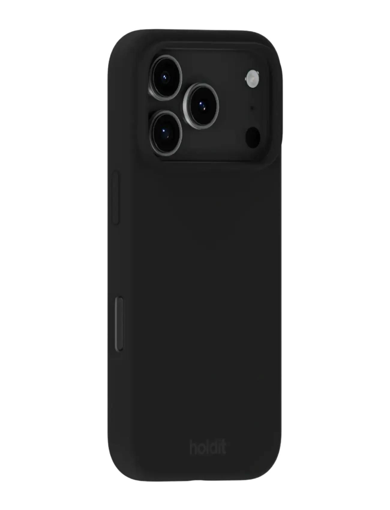 Holdit - Silicone Case iPhone 17 Pro - mobilskal - black - 1