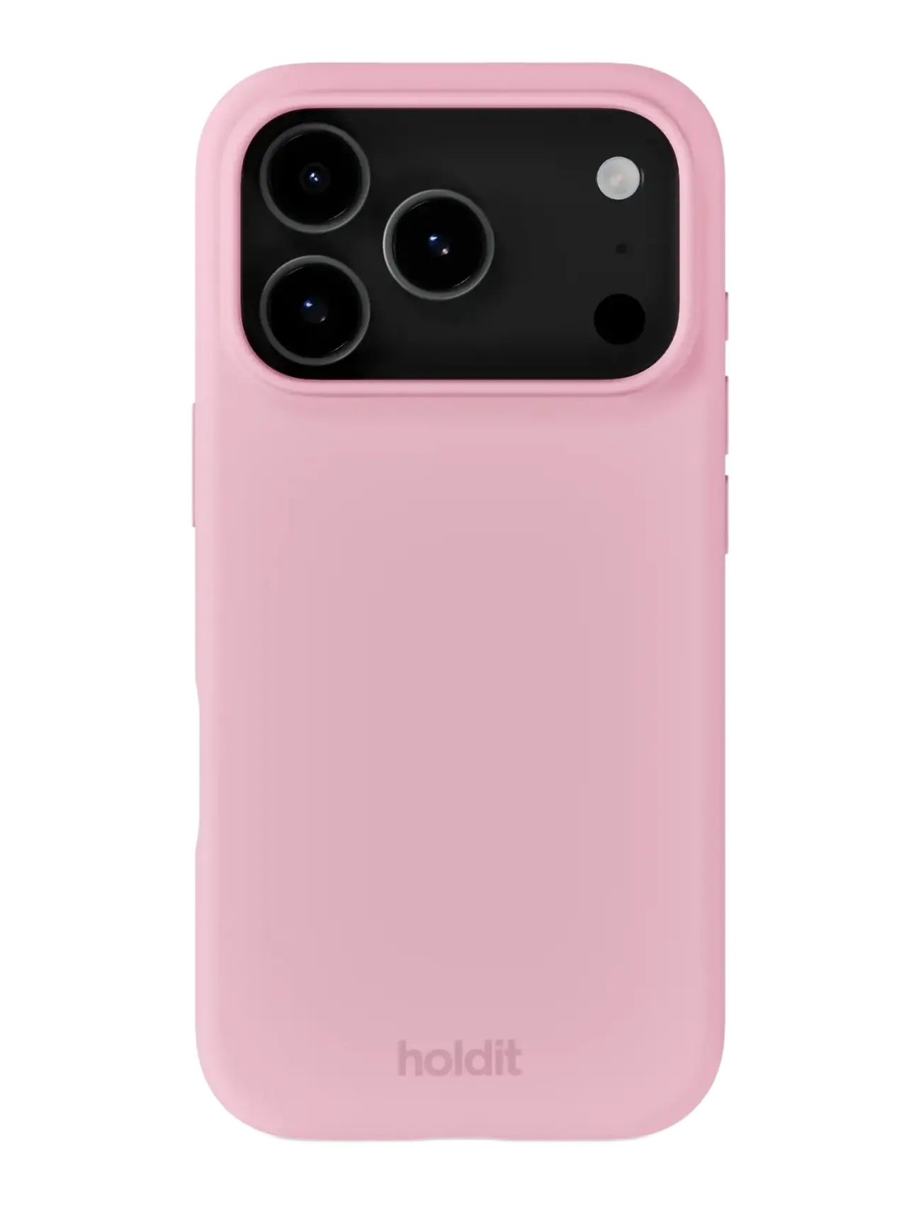 Holdit Silicone Case iPhone 17 Pro - Põhirõivad - PINK / pink/rose