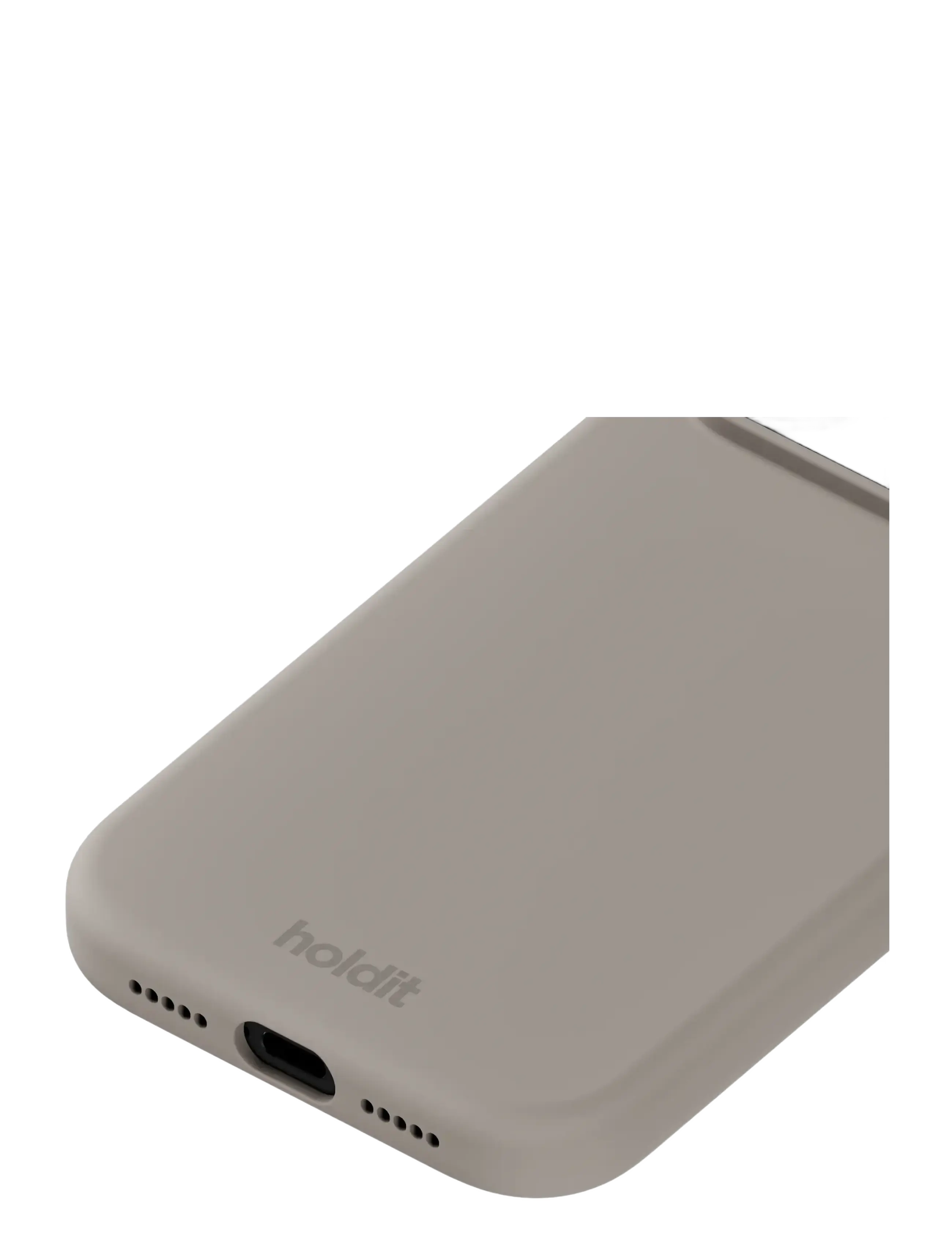 Holdit - Silicone Case iPhone 17 Pro - telefonide ümbrised - taupe - 1