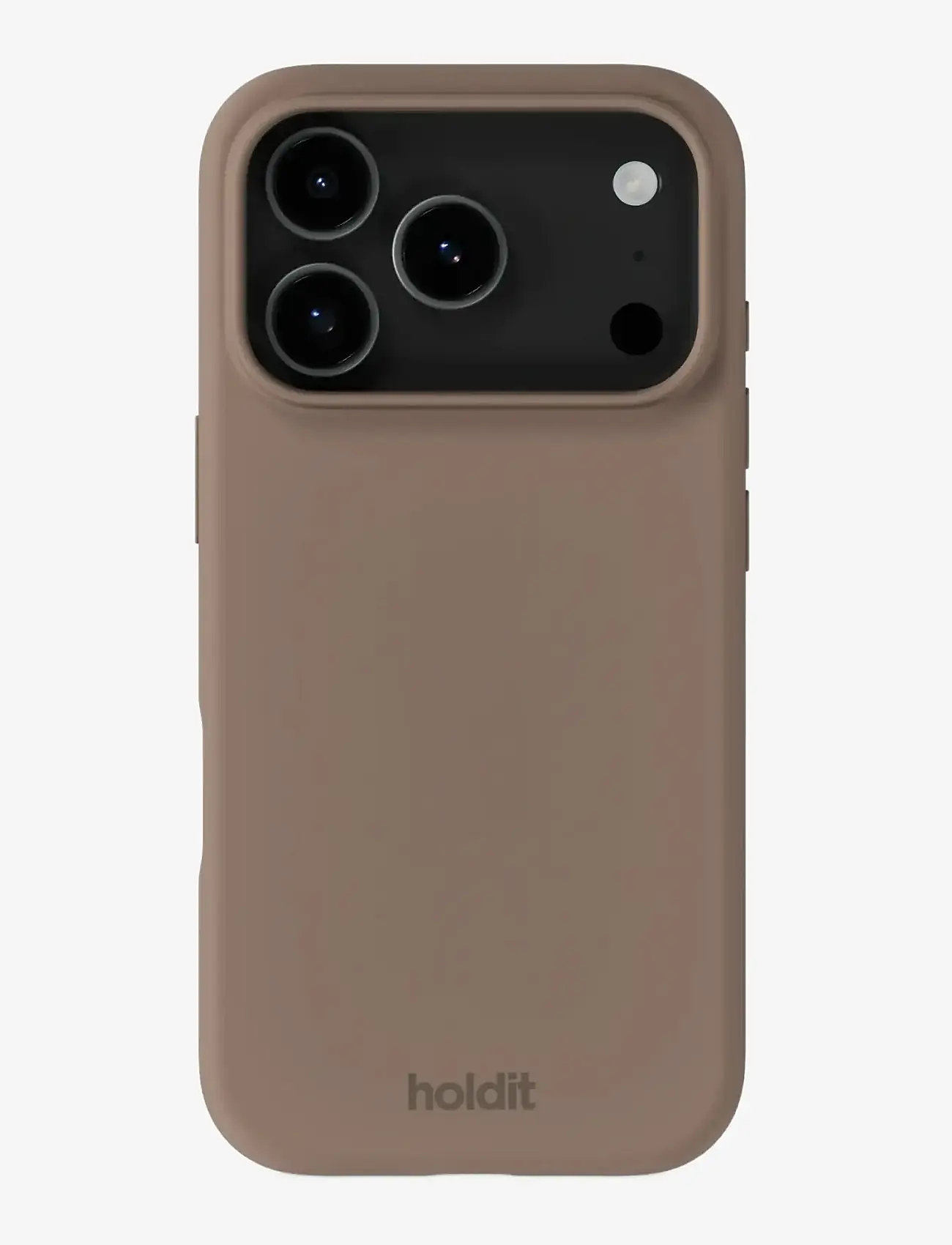 Holdit - Silicone Case iPhone 17 Pro - handycover - mocha brown - 0