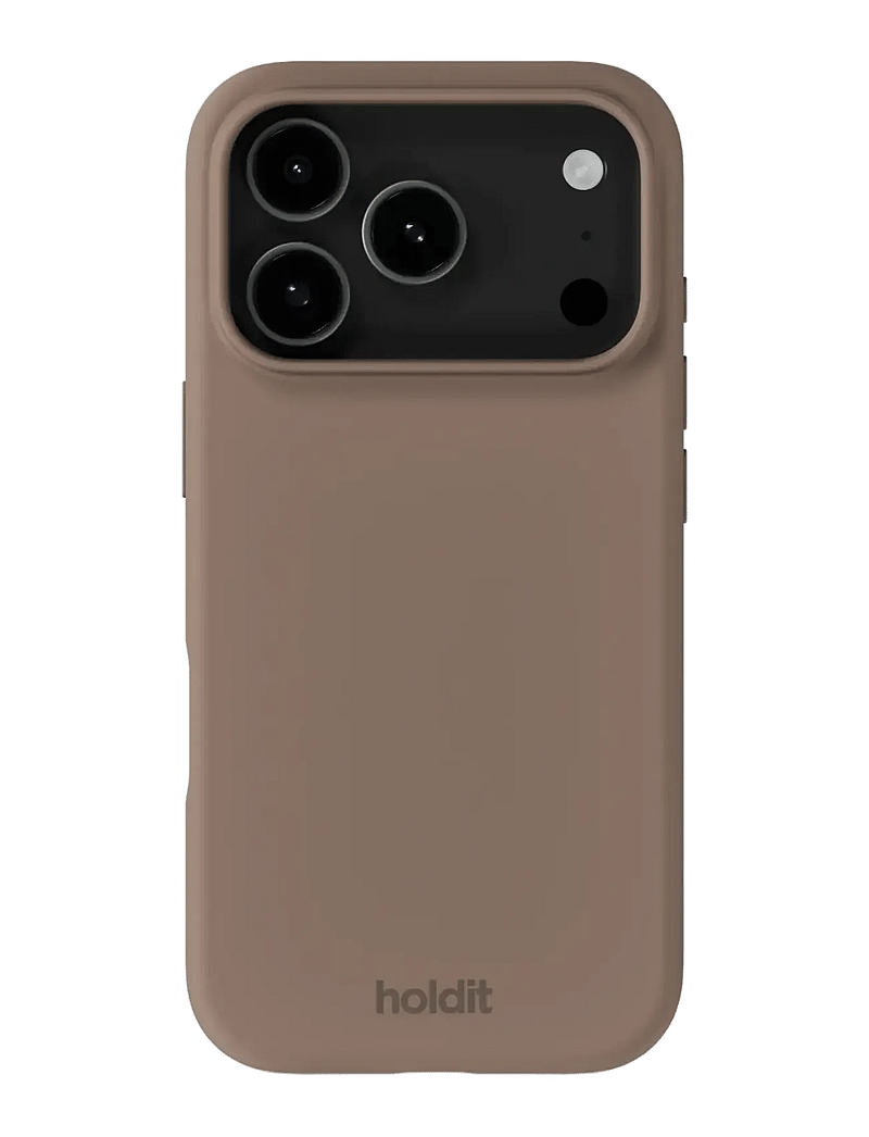 Holdit - Silicone Case iPhone 17 Pro - handycover - mocha brown - 0