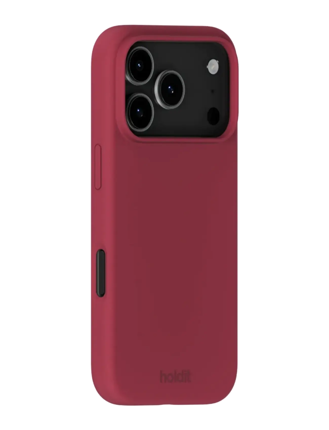 Holdit - Silicone Case iPhone 17 Pro - lowest prices - red velvet - 1