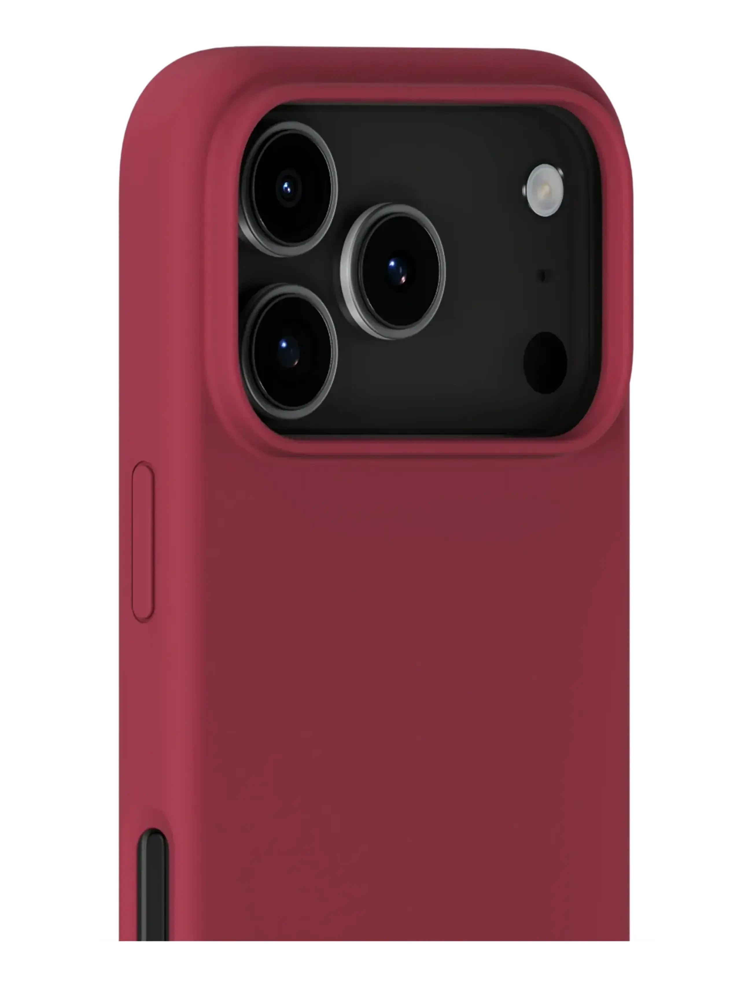 Holdit - Silicone Case iPhone 17 Pro - lowest prices - red velvet - 2