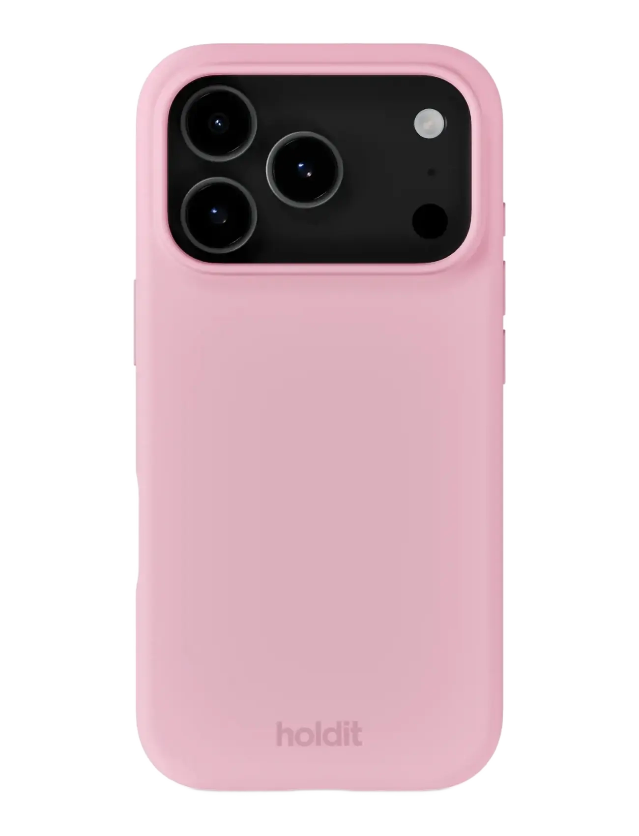 Holdit Silicone Case iPhone 17 Pro Max - Põhirõivad - PINK / pink/rose