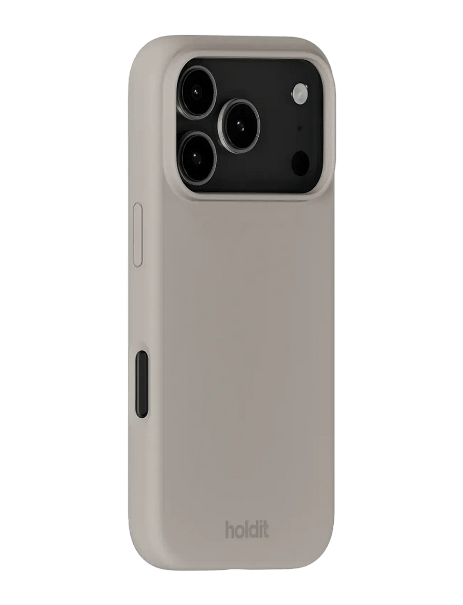 Holdit - Silicone Case iPhone 17 Pro Max - telefonide ümbrised - taupe - 1