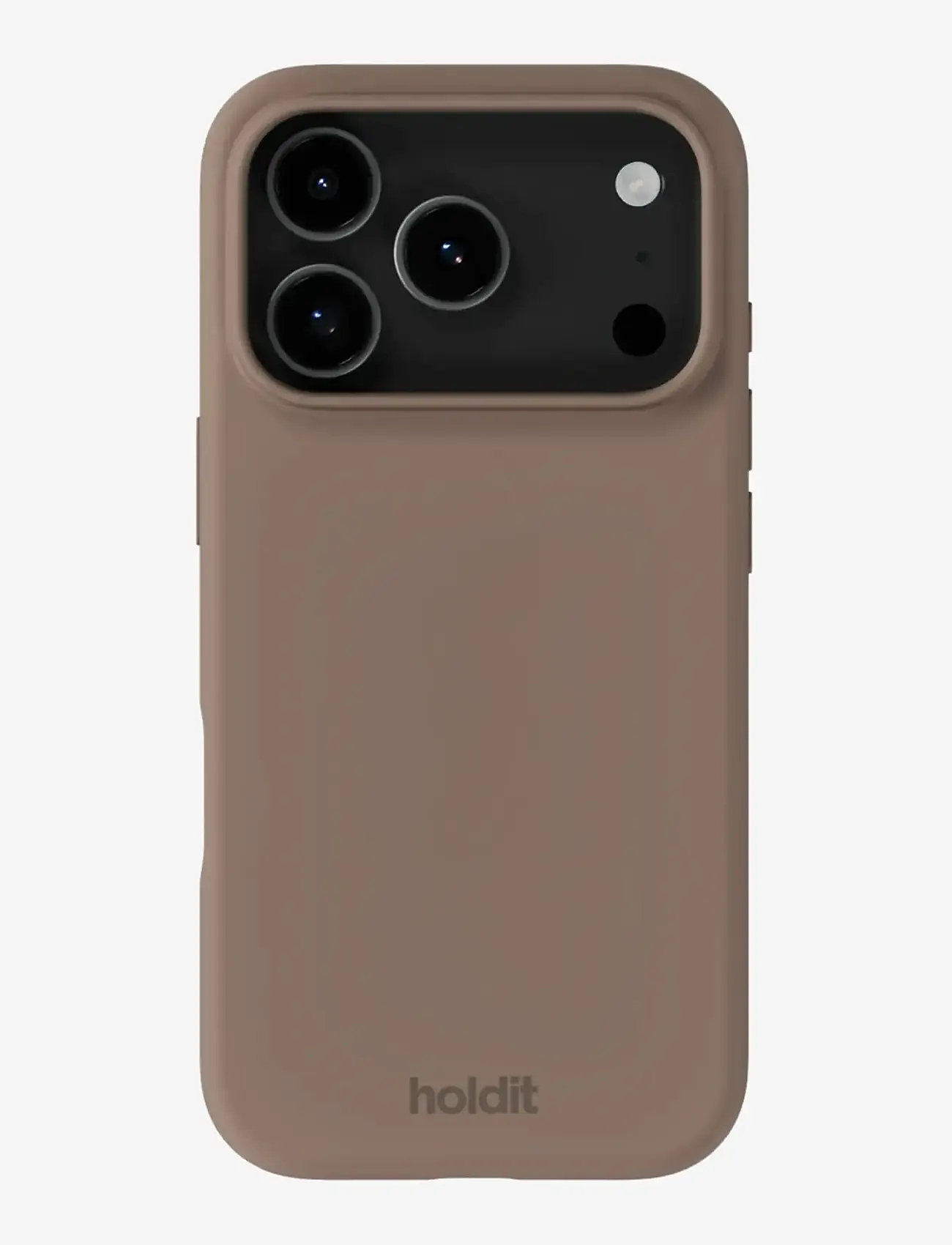 Holdit - Silicone Case iPhone 17 Pro Max - die niedrigsten preise - mocha brown - 0