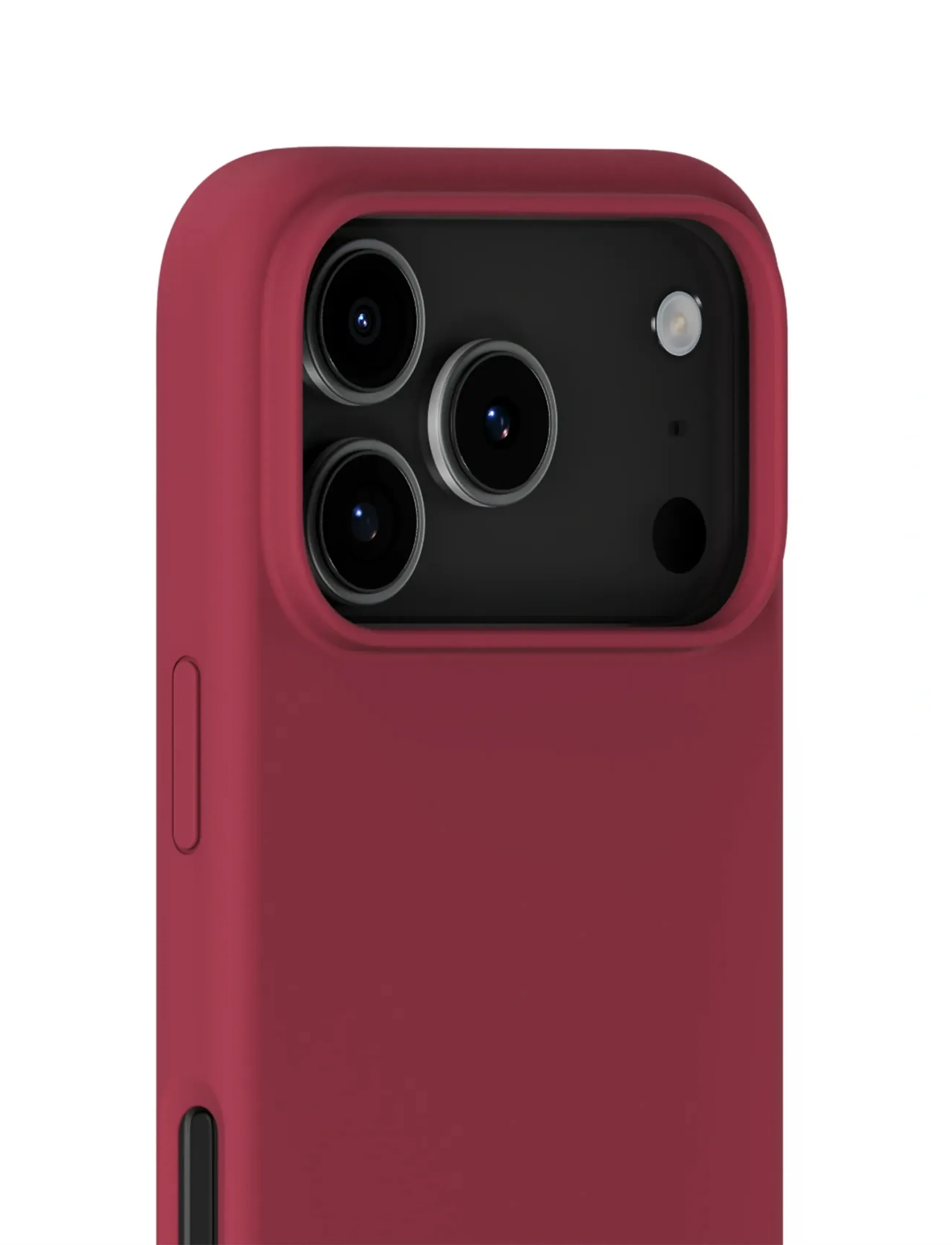 Holdit - Silicone Case iPhone 17 Pro Max - phone cases - red velvet - 3
