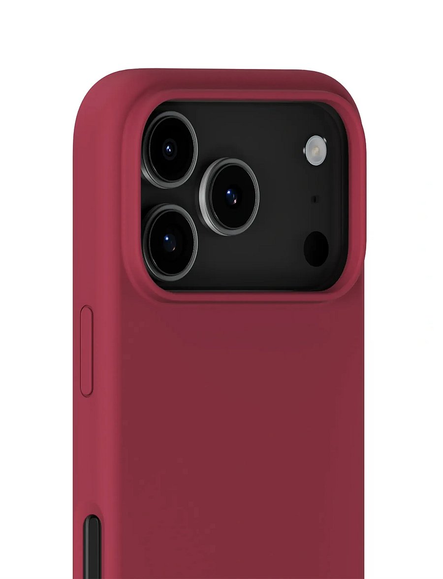 Holdit - Silicone Case iPhone 17 Pro Max - handyhüllen - red velvet - 3