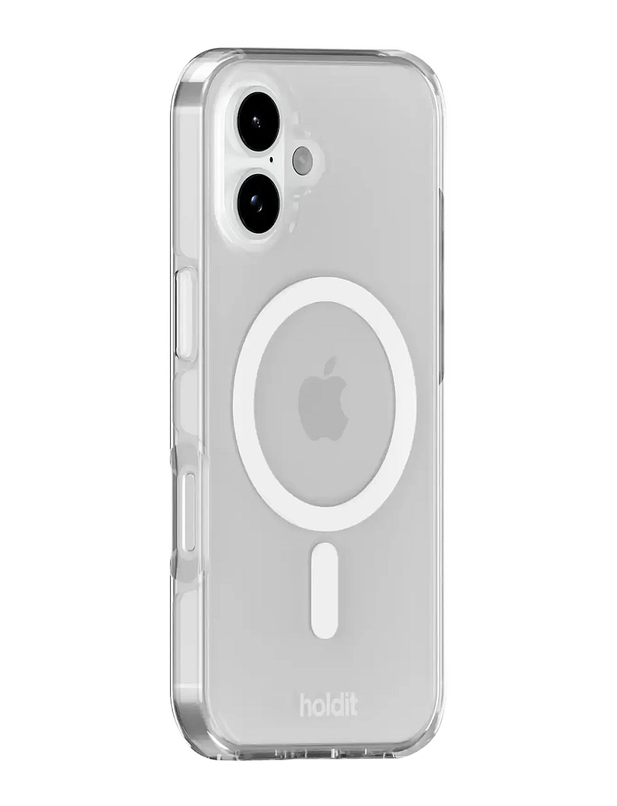 Holdit - Transparent Case Magsafe Cpt. IPH 17 - telefonide ümbrised - white/transparent - 1