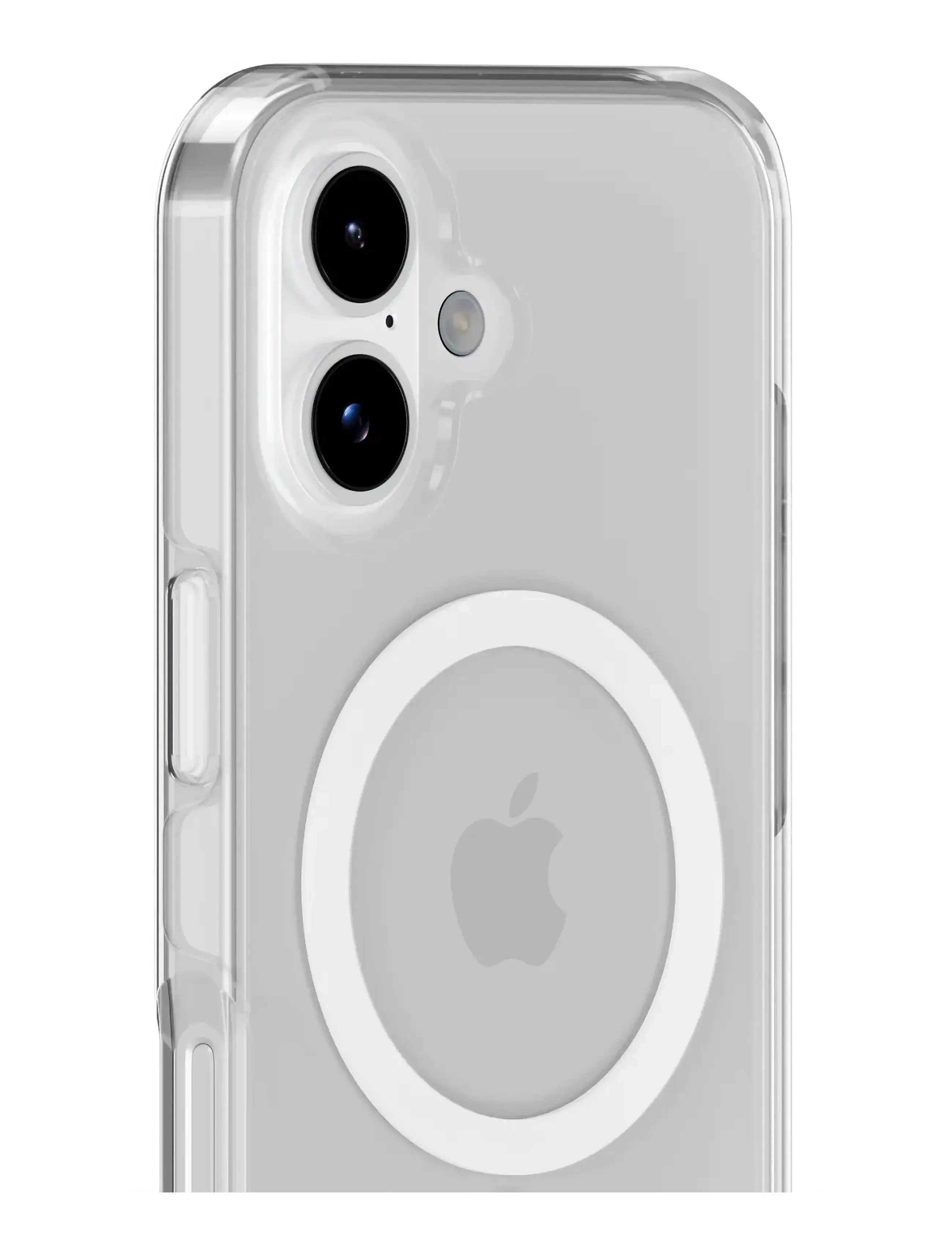 Holdit - Transparent Case Magsafe Cpt. IPH 17 - telefonide ümbrised - white/transparent - 2