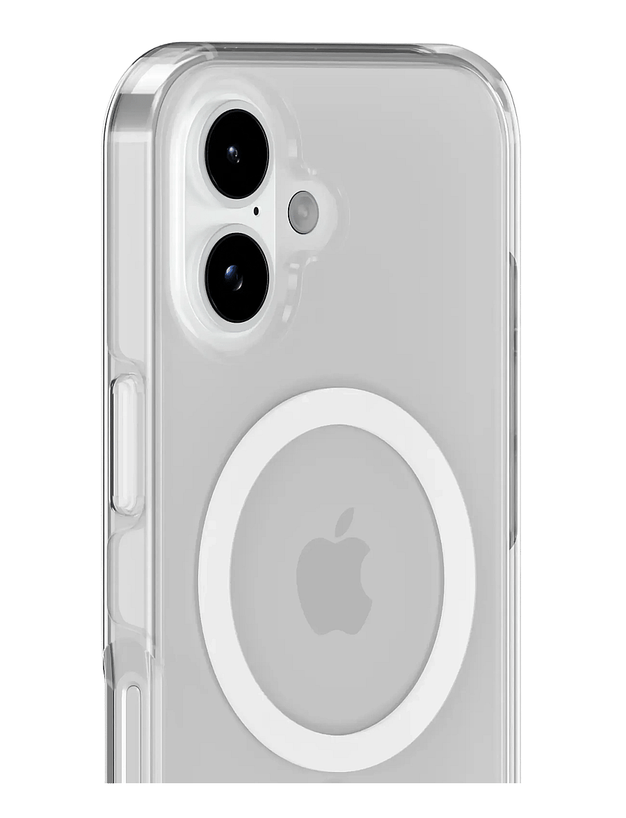 Holdit - Transparent Case Magsafe Cpt. IPH 17 - telefonide ümbrised - white/transparent - 2