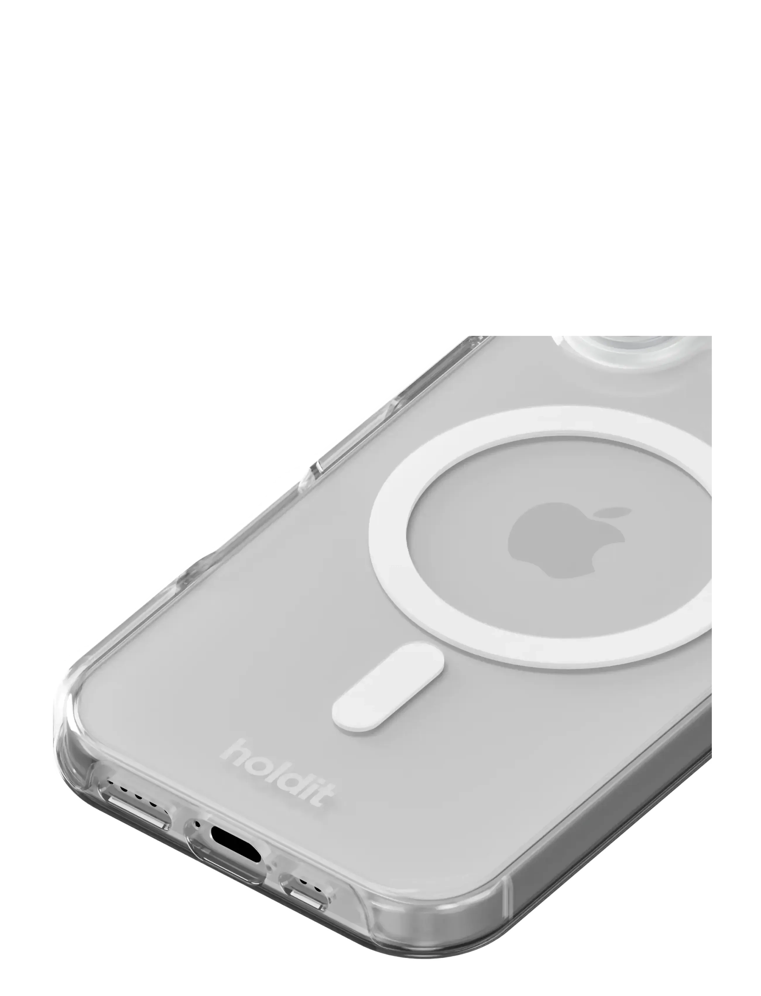 Holdit - Transparent Case Magsafe Cpt. IPH 17 - telefonide ümbrised - white/transparent - 3