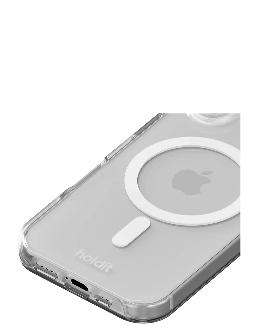 Holdit - Transparent Case Magsafe Cpt. IPH 17 - telefonide ümbrised - white/transparent - 3