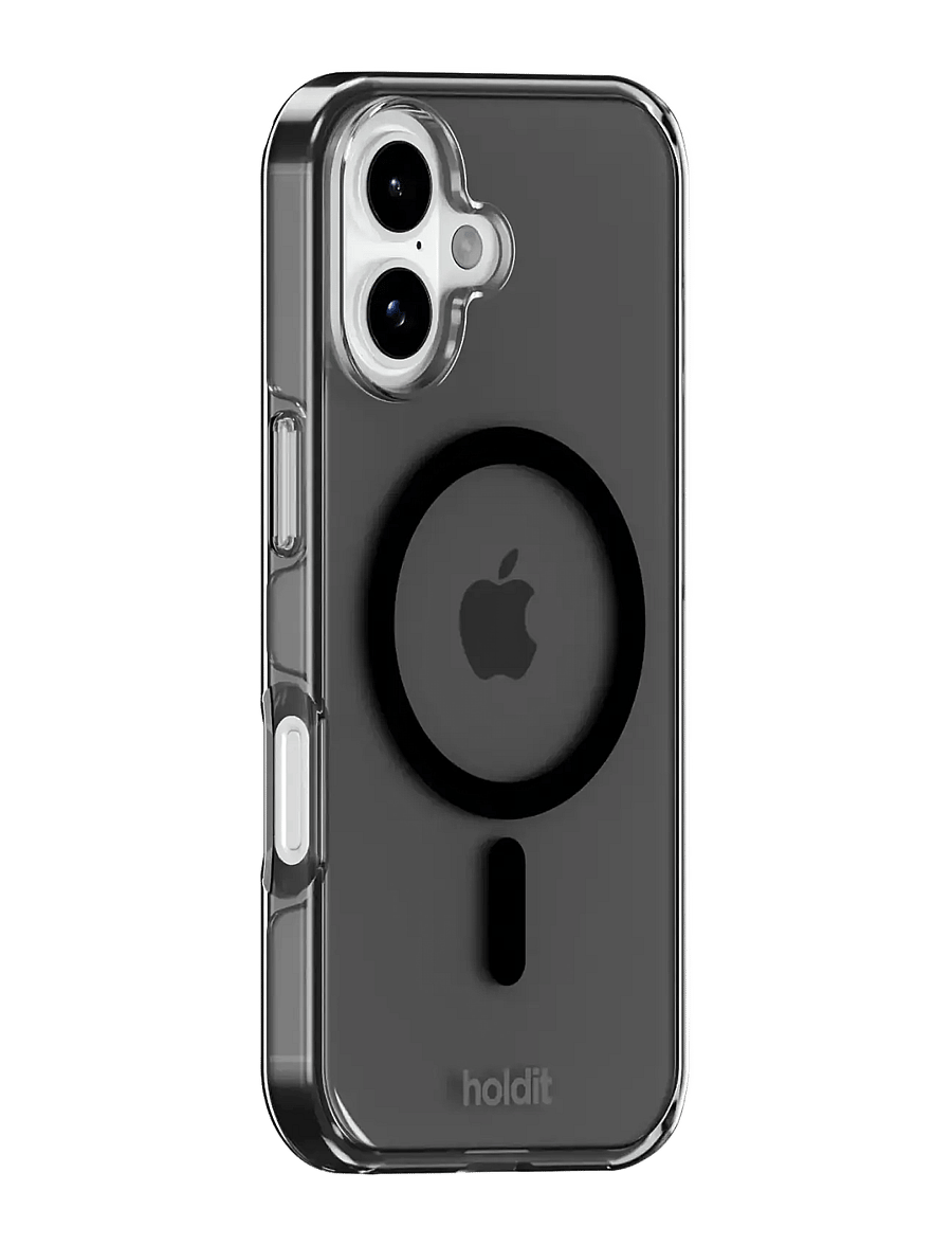 Holdit - Transparent Case Magsafe Cpt. IPH 17 - telefonide ümbrised - black - 1