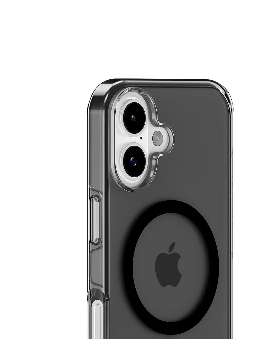 Holdit - Transparent Case Magsafe Cpt. IPH 17 - telefonide ümbrised - black - 3