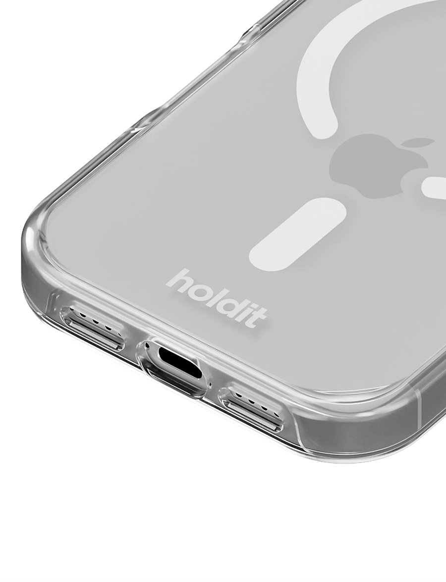 Holdit - Transparent Case Magsafe Cpt. IPH 17 Pro - phone cases - white/transparent - 2