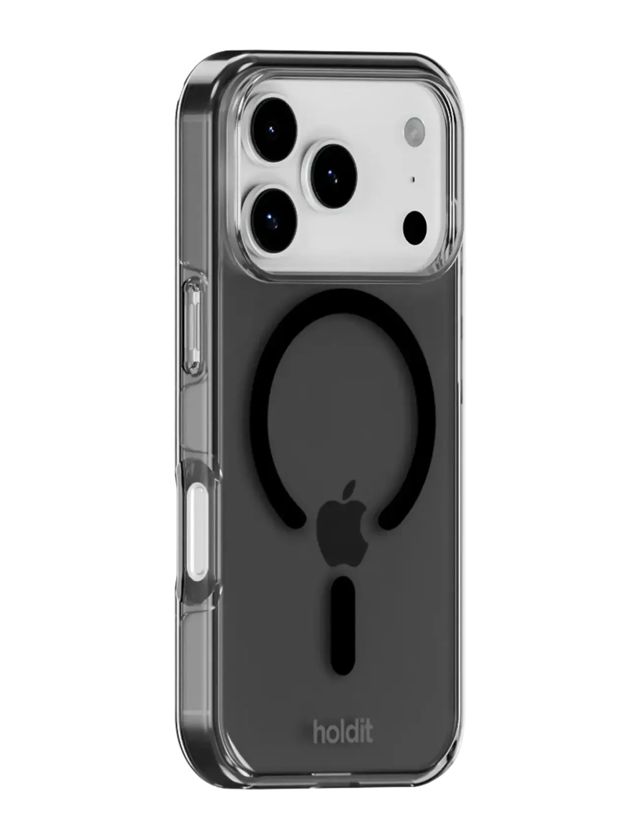 Holdit - Transparent Case Magsafe Cpt. IPH 17 Pro - telefonide ümbrised - black - 1