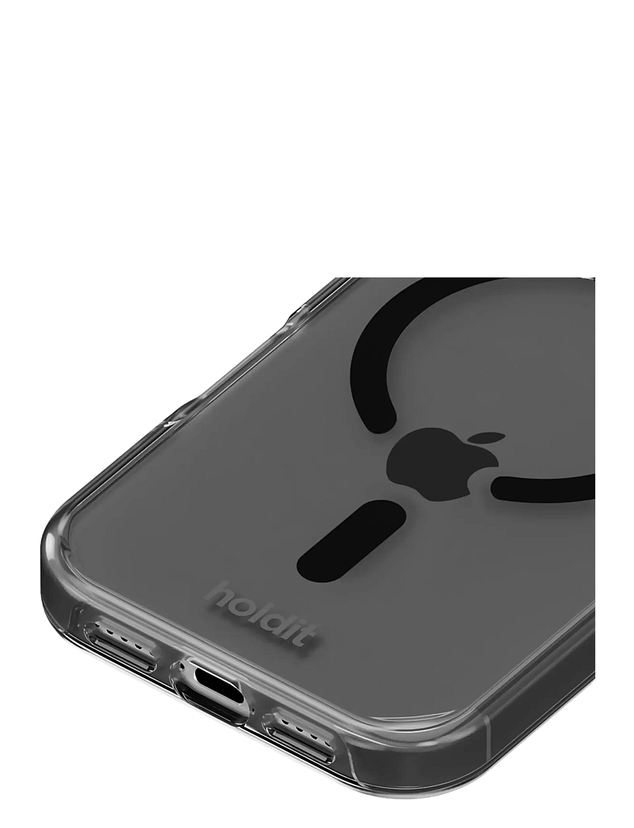 Holdit - Transparent Case Magsafe Cpt. IPH 17 Pro - telefonide ümbrised - black - 2