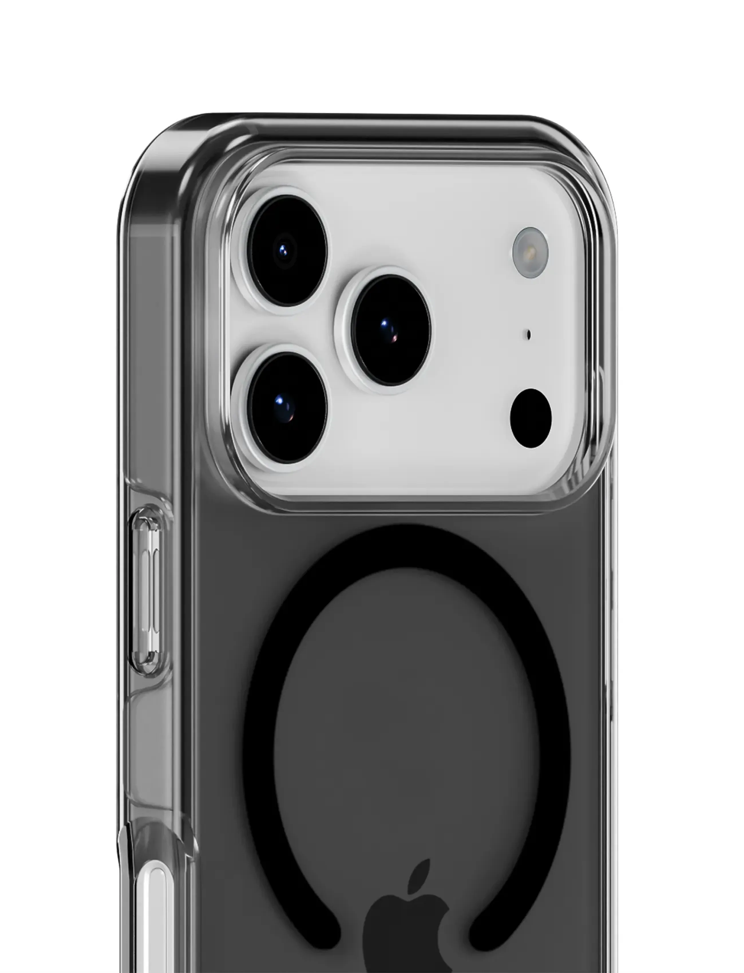 Holdit - Transparent Case Magsafe Cpt. IPH 17 Pro - telefonide ümbrised - black - 3