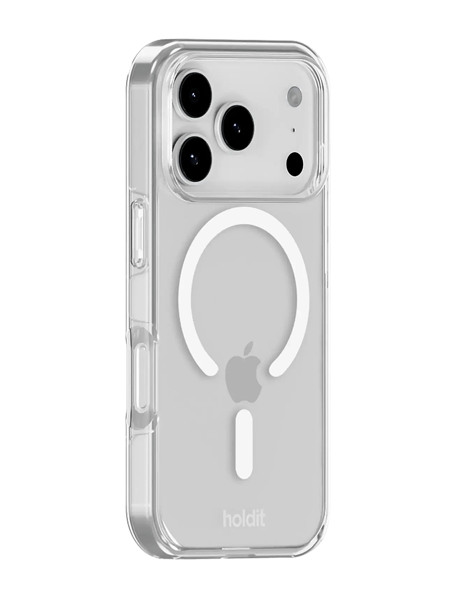 Holdit - Transparent Case Magsafe iPhone 17 Pro Max - phone cases - white/transparent - 1