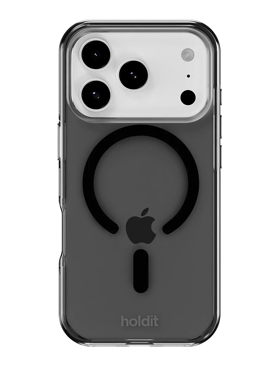 Holdit - Transparent Case Magsafe iPhone 17 Pro Max - phone cases - black - 0