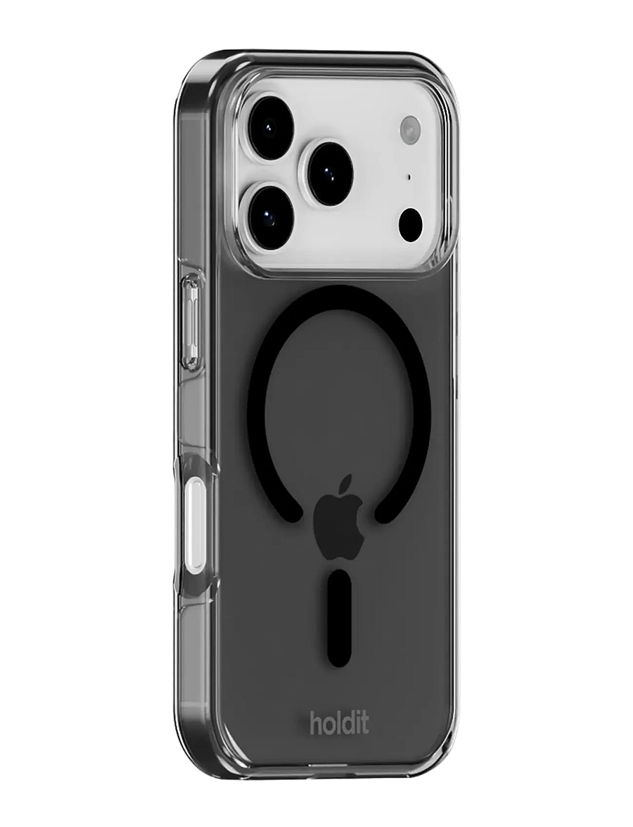 Holdit - Transparent Case Magsafe iPhone 17 Pro Max - phone cases - black - 1