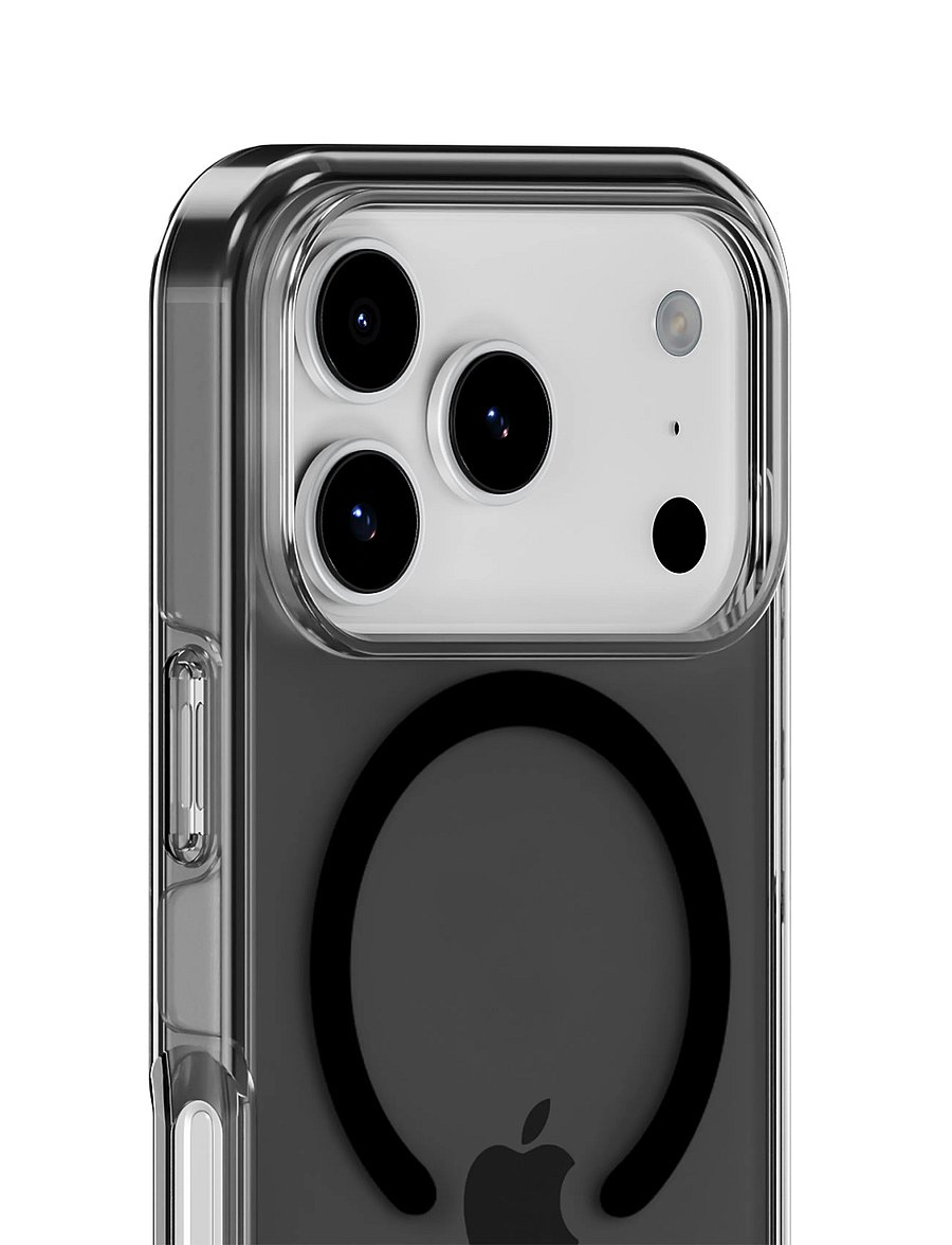 Holdit - Transparent Case Magsafe iPhone 17 Pro Max - phone cases - black - 3