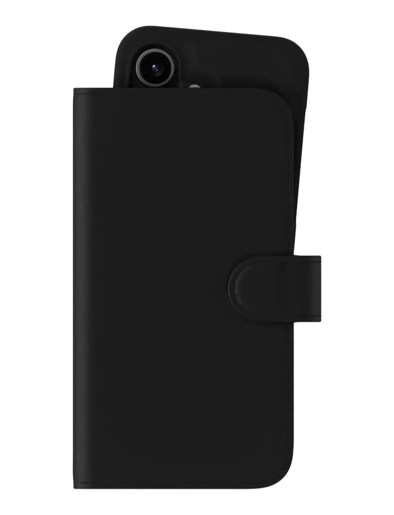 Holdit Wallet Case MagSafe Plus iPhone 17 - Põhirõivad - BLACK / black
