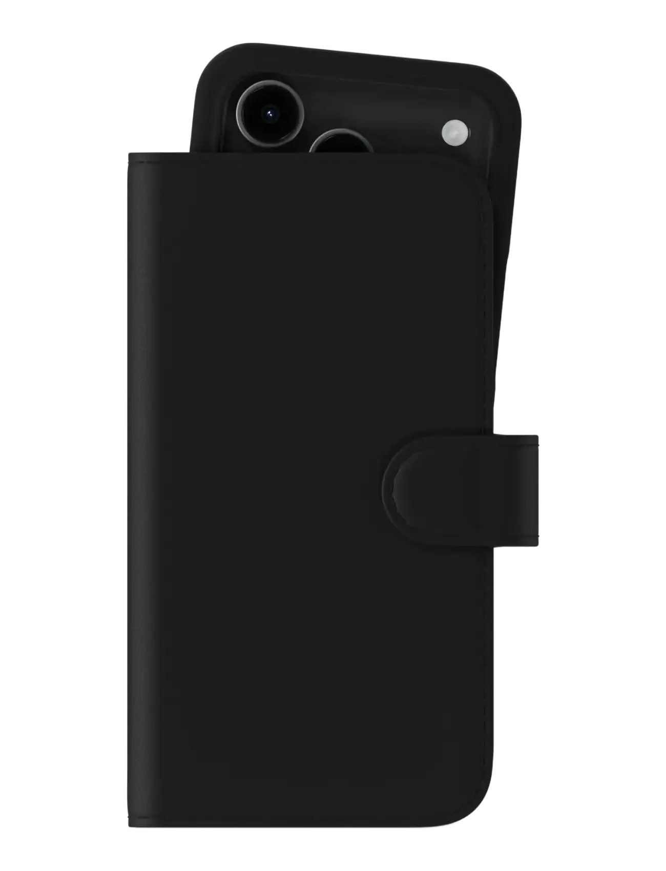 Holdit Wallet Case MagSafe Plus iPhone 17 Pro - Põhirõivad - BLACK / black