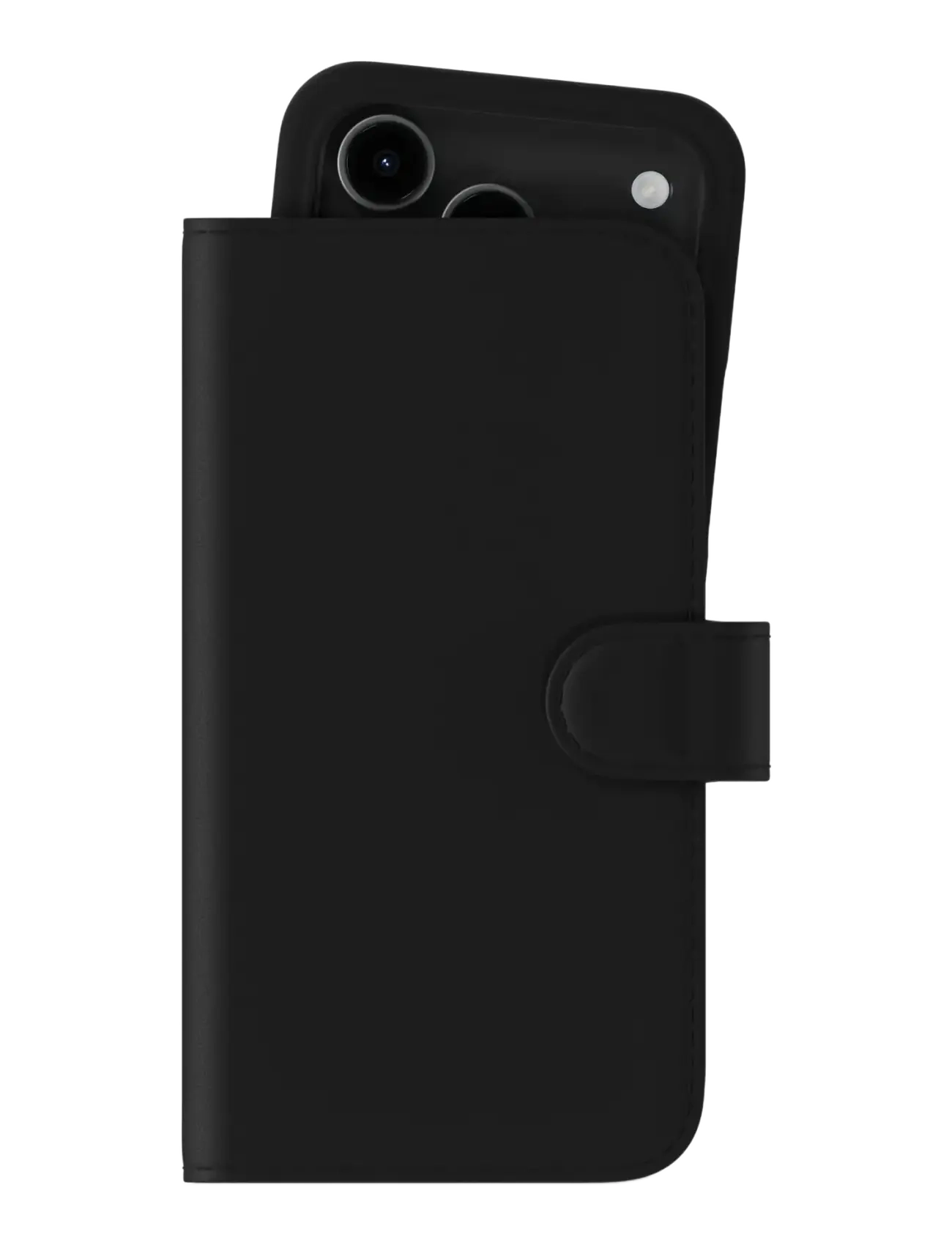 Holdit Wallet Case MagSafe Plus iPhone 17 Pro Max - Põhirõivad - BLACK / black