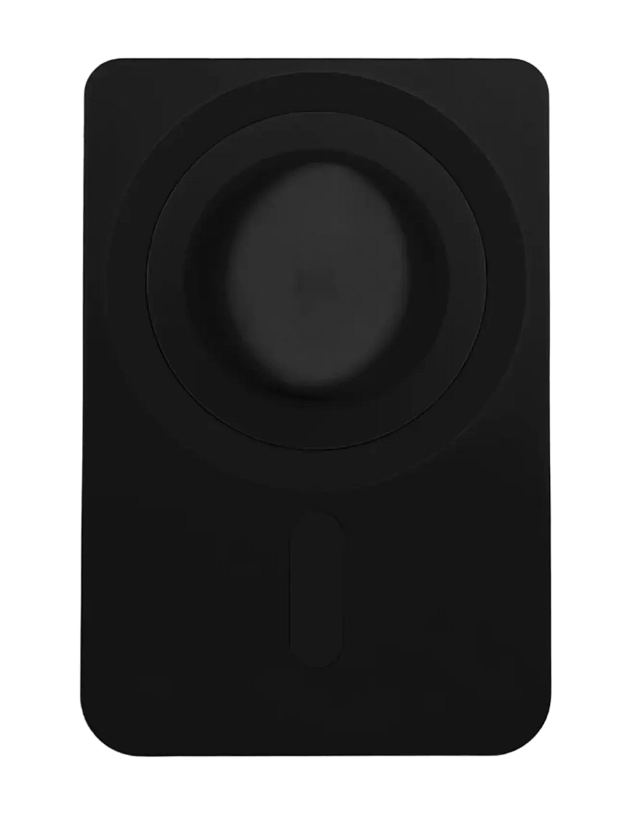 Holdit - Card Holder Silicone, Magsafe Cpt. - telefonide ümbrised - black - 1