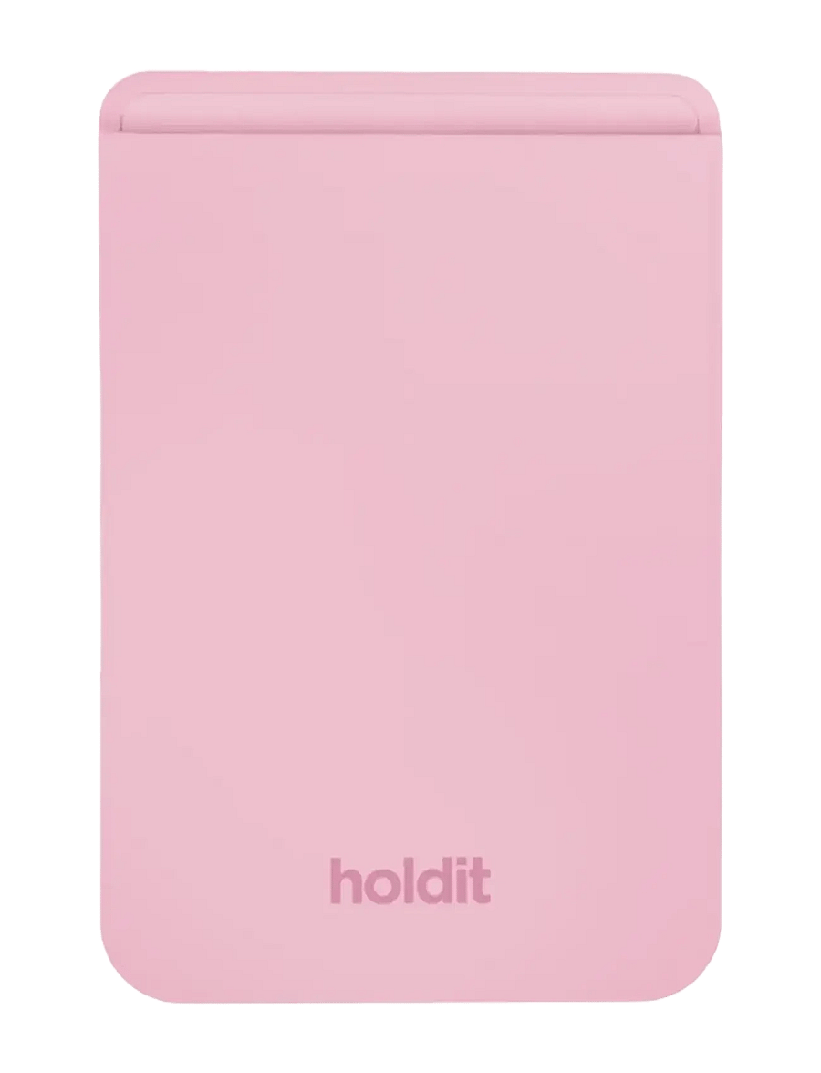 Holdit - Card Holder Silicone, Magsafe Cpt. - pink - 0