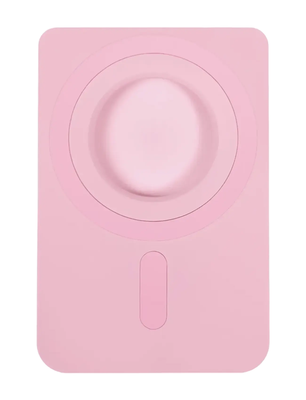 Holdit - Card Holder Silicone, Magsafe Cpt. - pink - 1