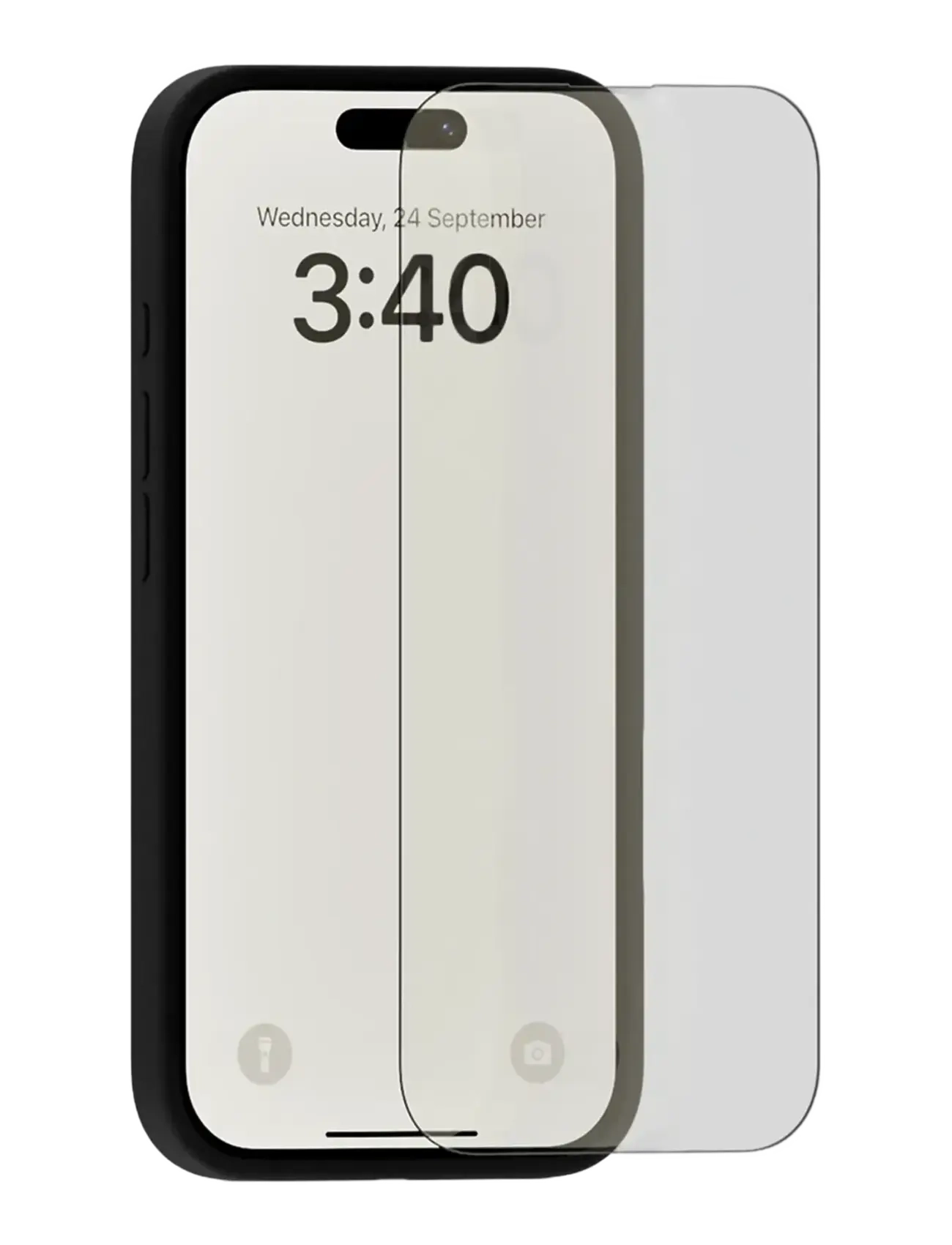 Holdit Screen Protector iPhone 17 Pro Max - Holdit Women - TRANSPARENT / white