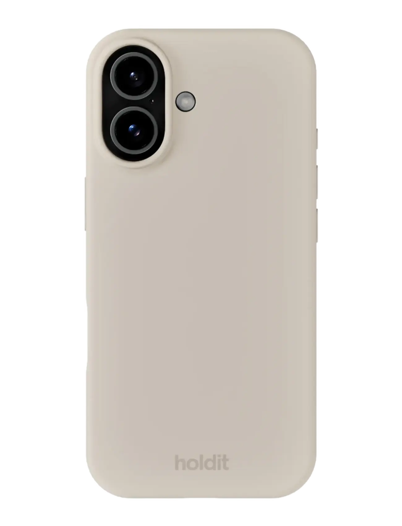 Holdit Silicone Case iPhone 17 - Põhirõivad - LIGHT BEIGE / beige