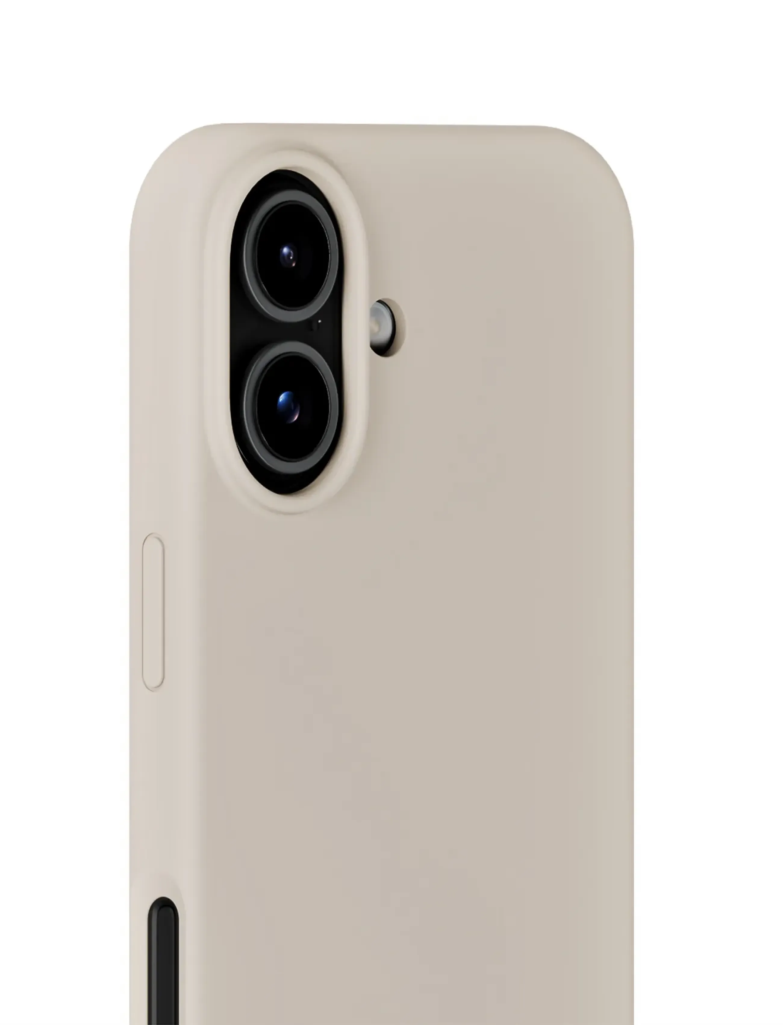 Holdit - Silicone Case iPhone 17 - telefonide ümbrised - light beige - 3
