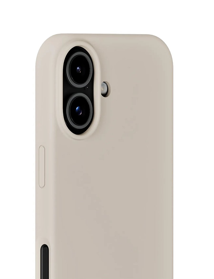 Holdit - Silicone Case iPhone 17 - telefonide ümbrised - light beige - 3